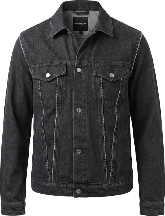 Costume National CoSTUME NATIONAL Dark Denim Jacket, 48 IT