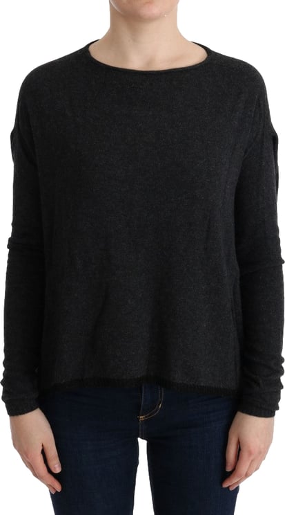 Costume National Costume National Gray Viscose Knitted Sweater