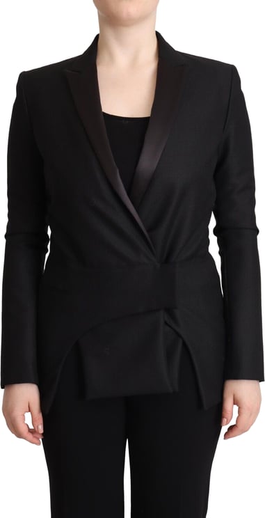 Costume National Costume National Black Long Sleeves Double Breasted Jacket