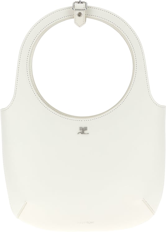 COURREGES Courrèges White Calfskin Handbag
