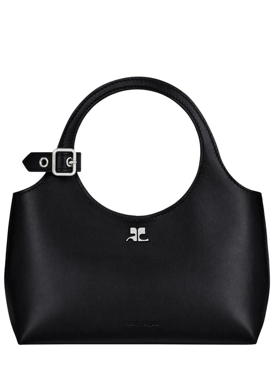 COURREGES Holy Day Silver Buckle Mini Bag