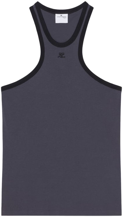 COURREGES T-Shirts And Polos Denim Black