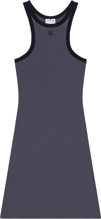COURREGES Dresses Denim Black