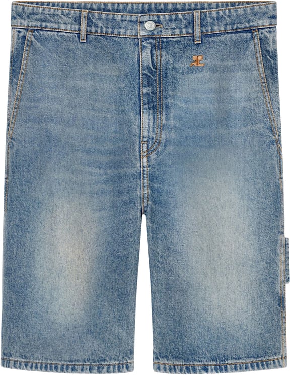 COURREGES Shorts Denim