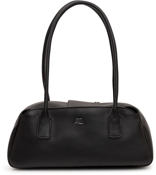 COURREGES Borsa a Mano in Pelle con Doppio Manico