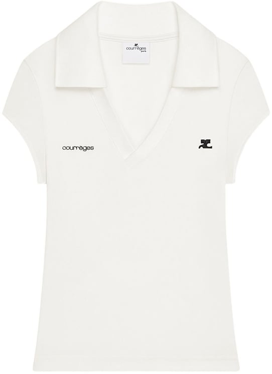 COURREGES T-Shirts And Polos Bianco