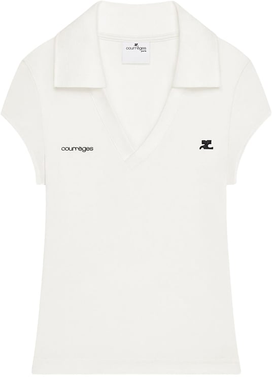 COURREGES T-Shirts And Polos Heritage White