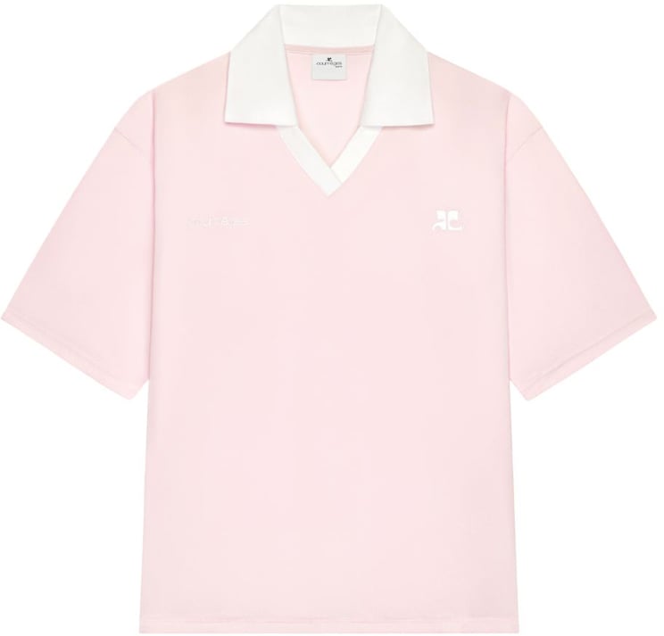 COURREGES T-Shirts And Polos Pink