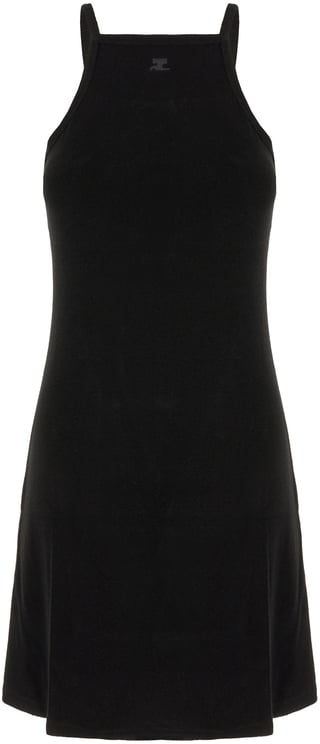 COURREGES Courreges Black viscose blend dress