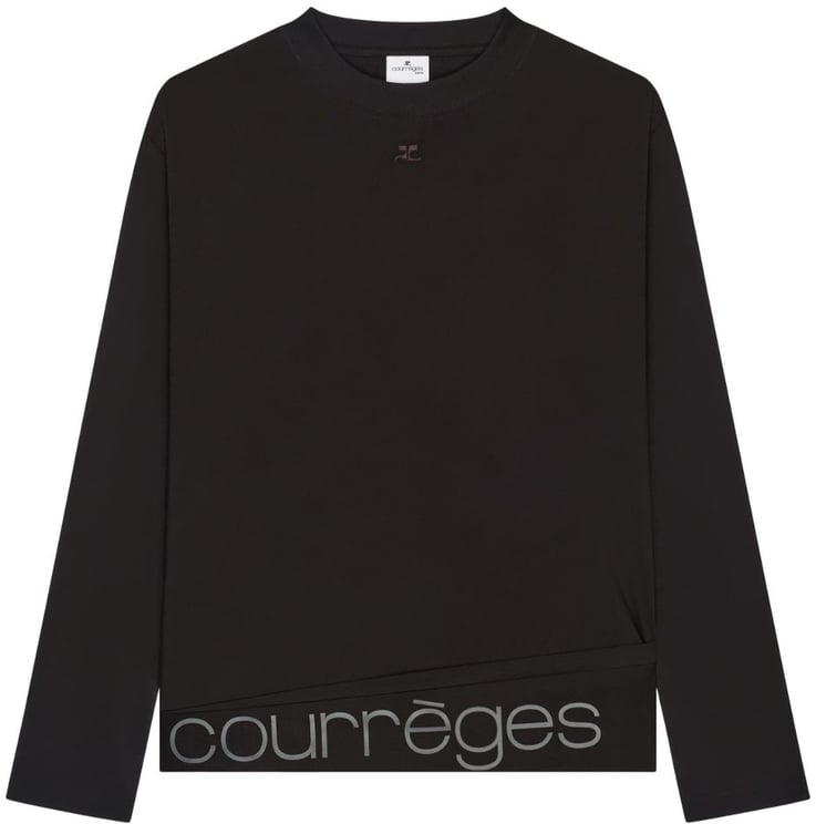 COURREGES T-Shirts And Polos Black