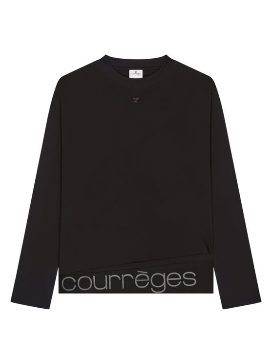 COURREGES T-Shirts And Polos Black