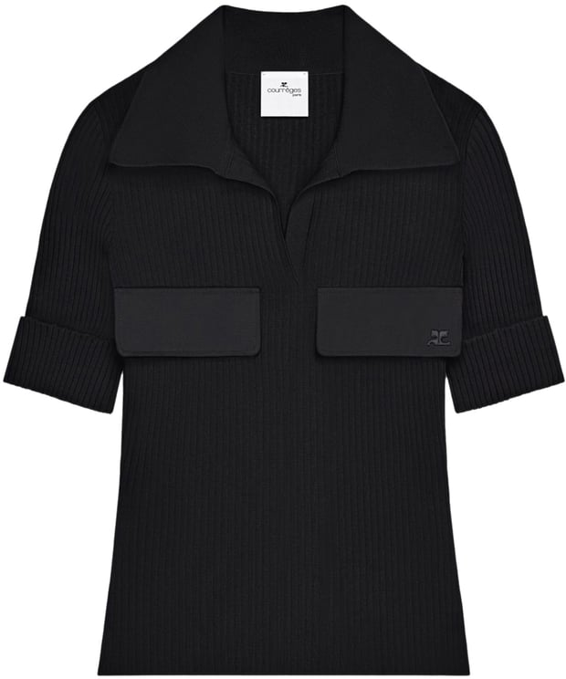 COURREGES T-Shirts And Polos Black