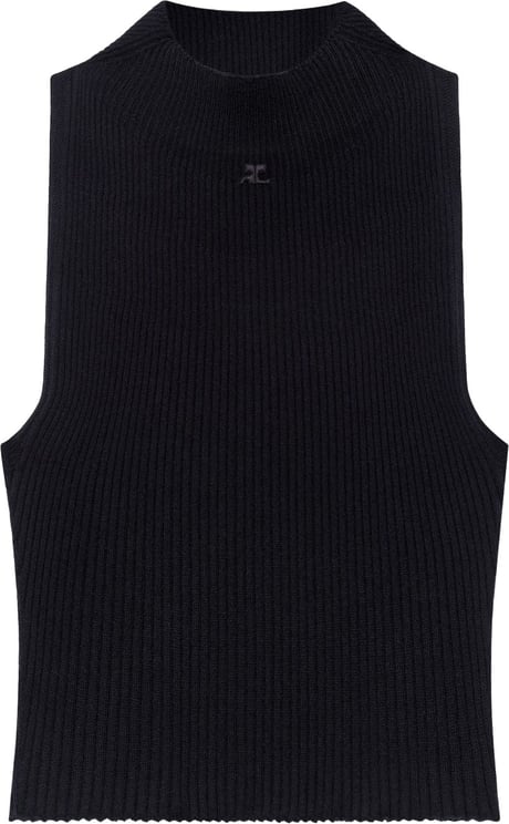 COURREGES Top Black