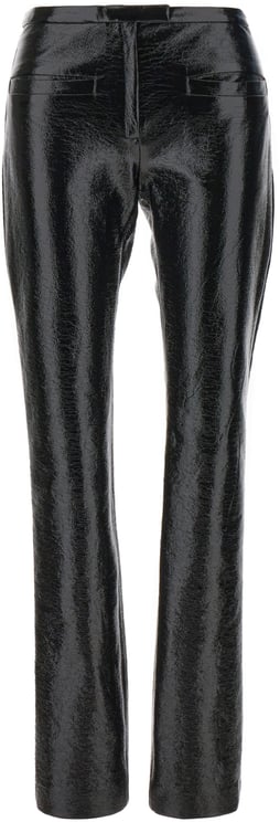 COURREGES Courreges Black vinyl pant