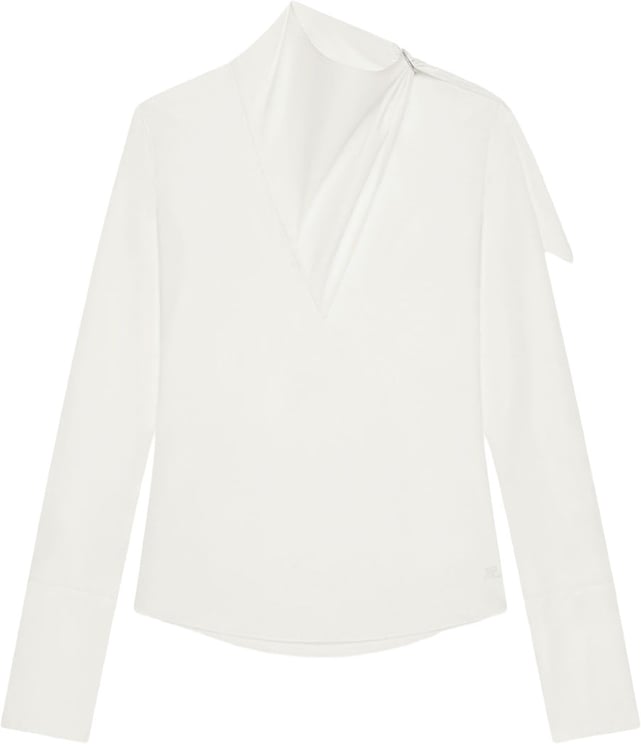 COURREGES Top Blanc
