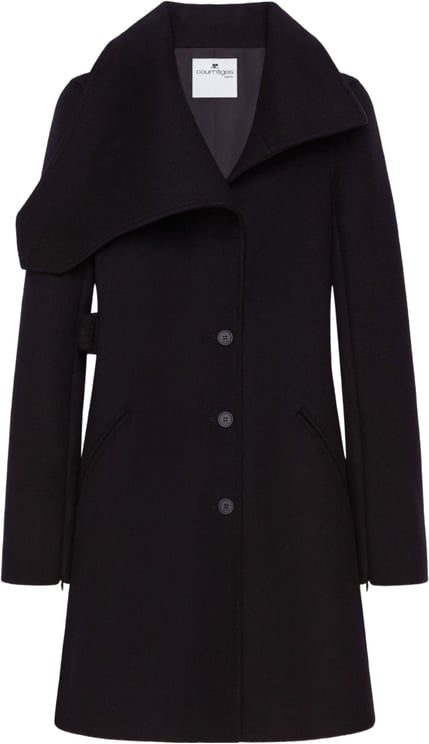 COURREGES Coats Black