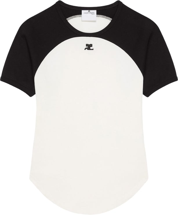COURREGES Top White/Black