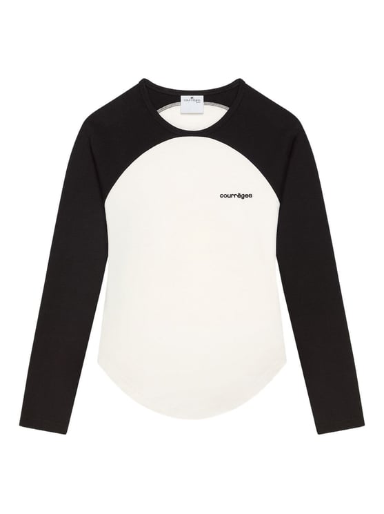 COURREGES Rounded Hem Top