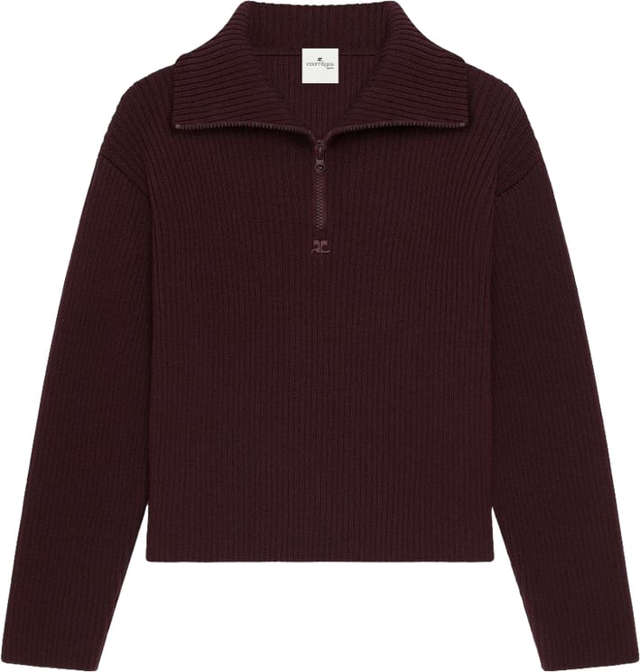COURREGES Sweaters Bordeaux