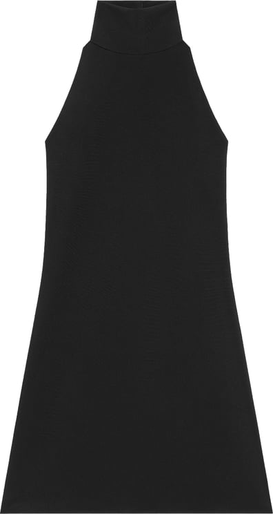 COURREGES A-Line Mini Dress With High Neck