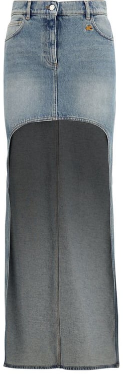 COURREGES Courrèges Blue Denim Skirt