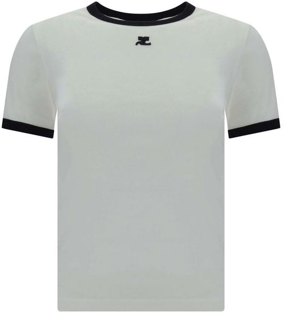 COURREGES Courrèges White Cotton T-Shirt