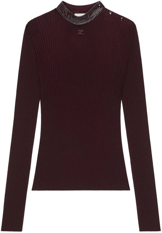COURREGES Sweaters Bordeaux