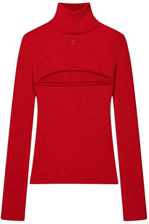 COURREGES Sweaters Rosso