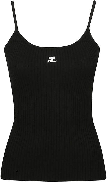 COURREGES Reedition Tank Top Black