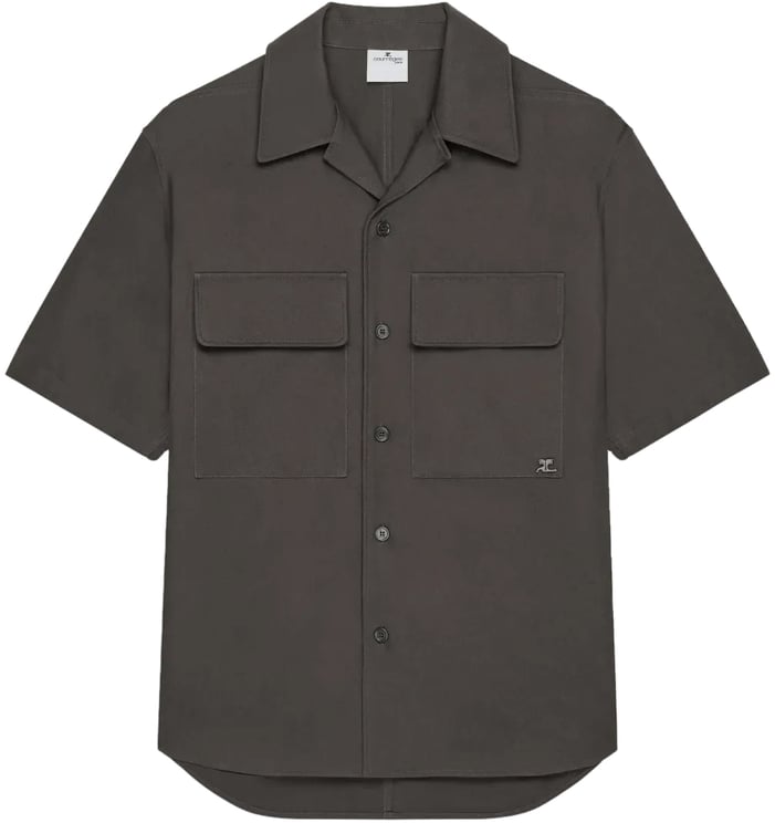 COURREGES OVERHEMD KOOLSTOF