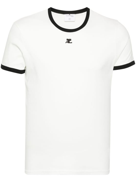 COURREGES T-Shirts And Polos Heritage White/Black