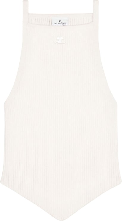 COURREGES Top Heritage White