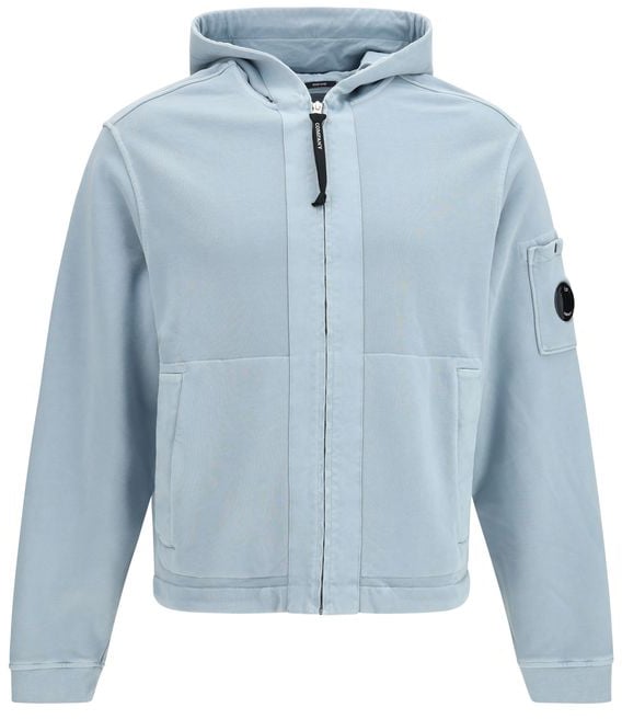 CP Company C.P. Company Blue Cotton Sweatshirt