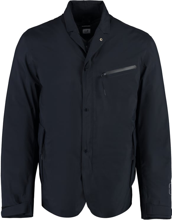 CP Company Technical fabric jacket with internal removable down jacket