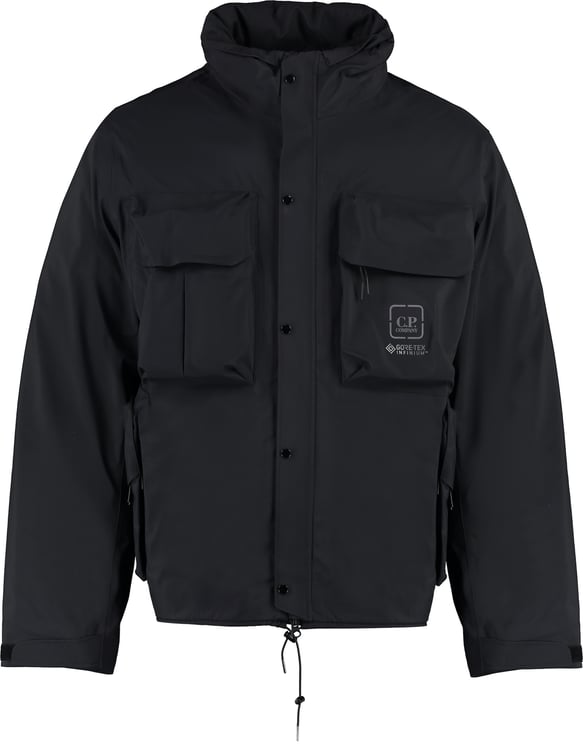 CP Company Technical fabric jacket with internal removable down jacket
