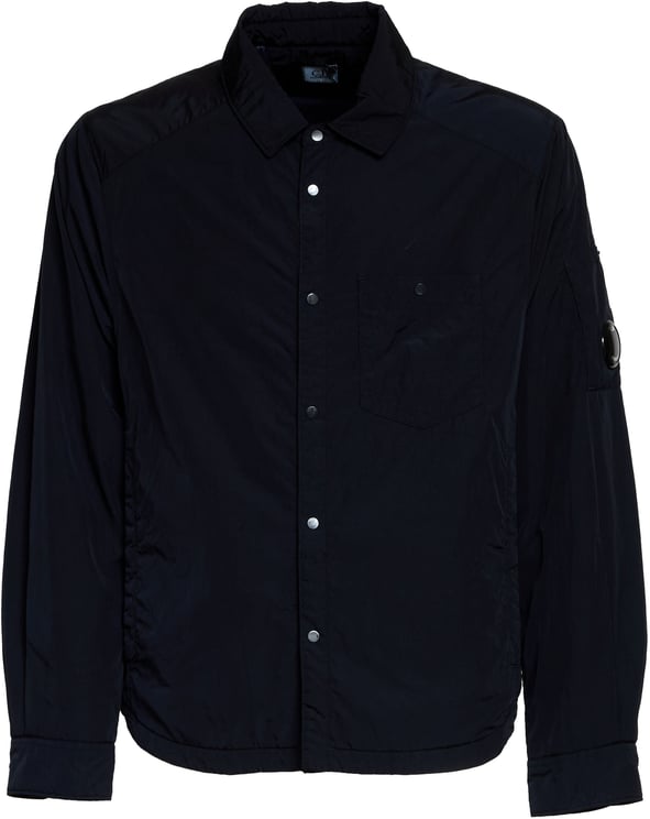 CP Company Chrome-r Lens Button Overshirt Padded