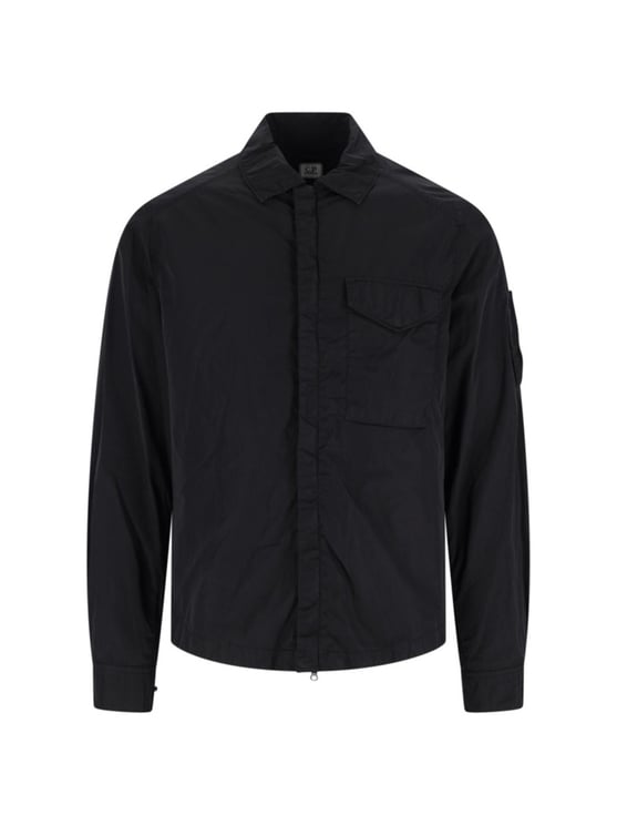 CP Company Logo Shirt Jacket – Green