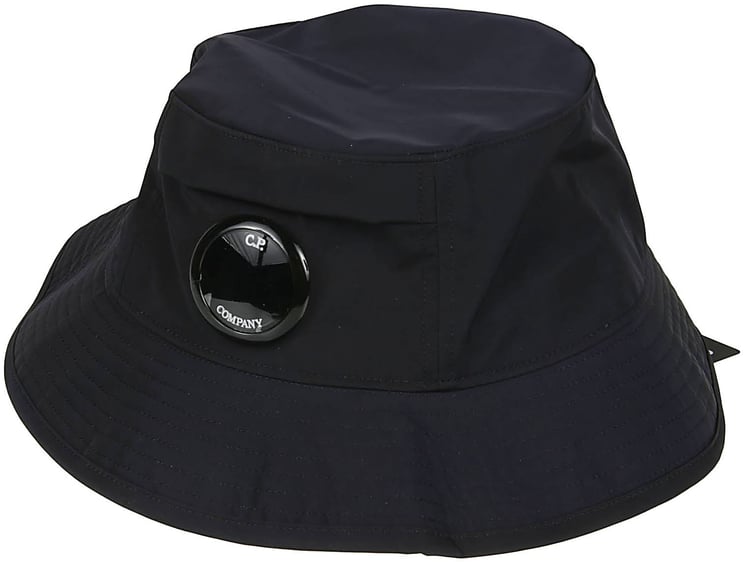 CP Company Chrome-r Lens Bucket Hat Blue