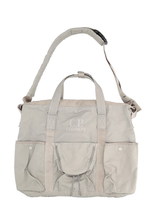 CP Company Twill Muted Tone Multi Pockets Tote Bag