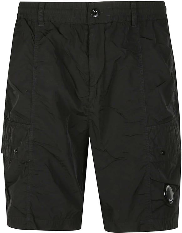 CP Company Chrome-r Cargo Bermuda Black