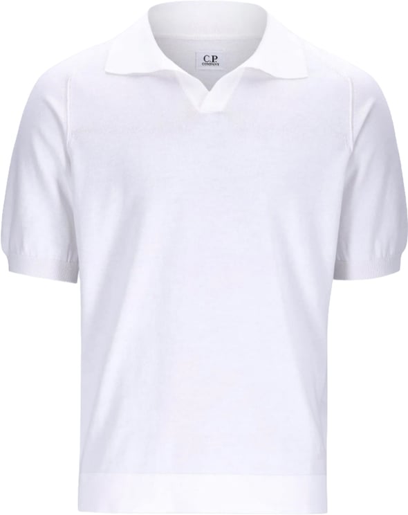 CP Company T-Shirts And Polos White