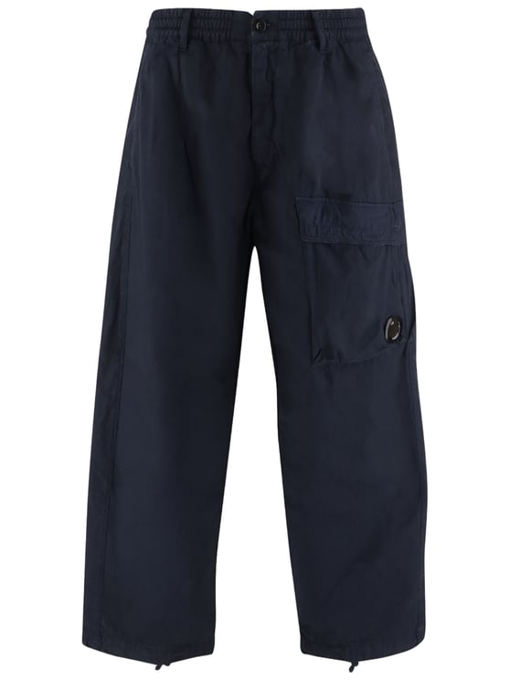 CP Company Navy Cargo Cotton Pants