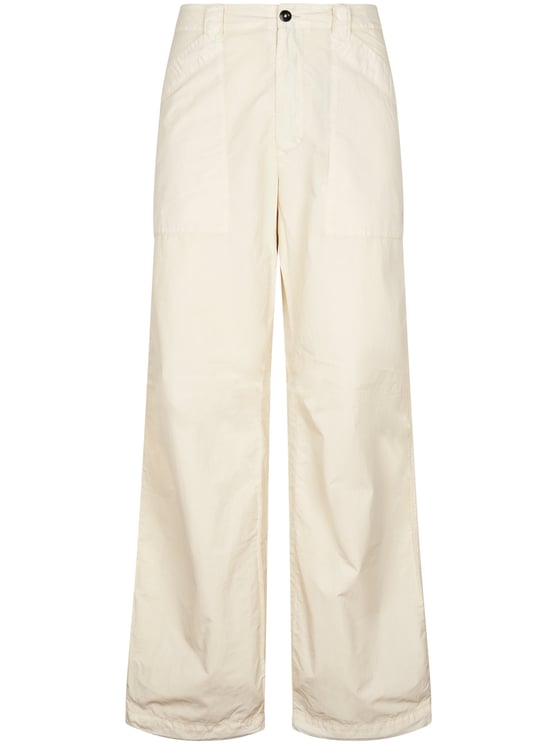 CP Company Loose-Fitting Nylon Trousers with Wide Leg