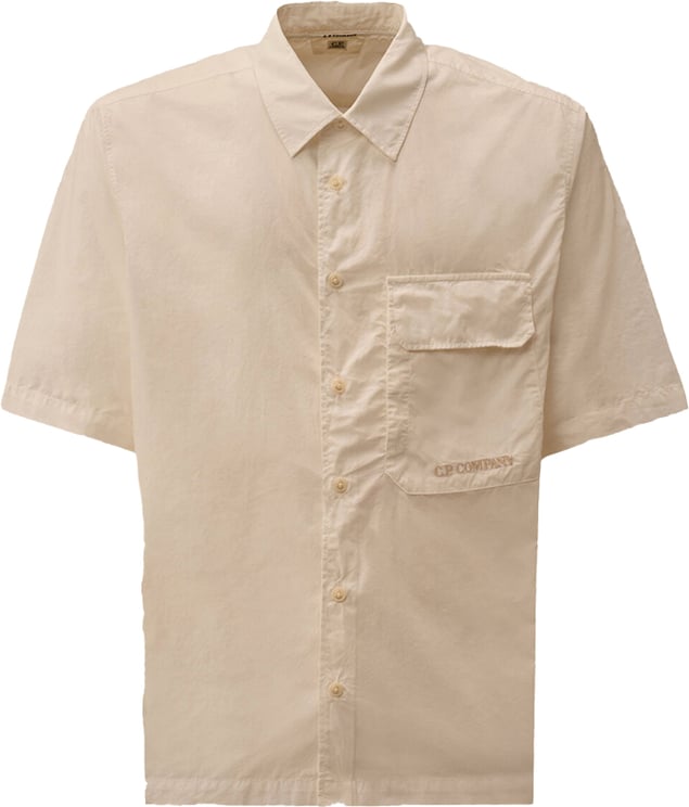 CP Company Shirts Gauze White
