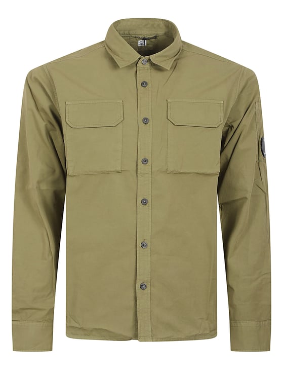 CP Company Structured Utility Shirt with Classic Collar