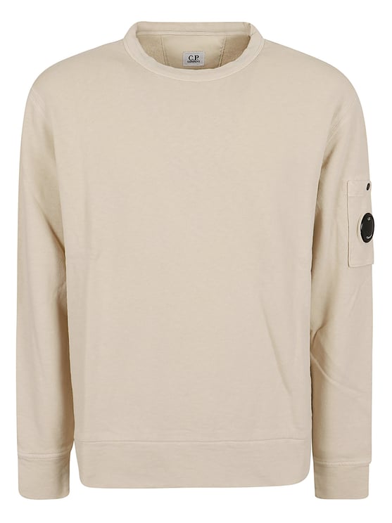 CP Company Malfilè Fleece Crewneck Lens Sweatshirt