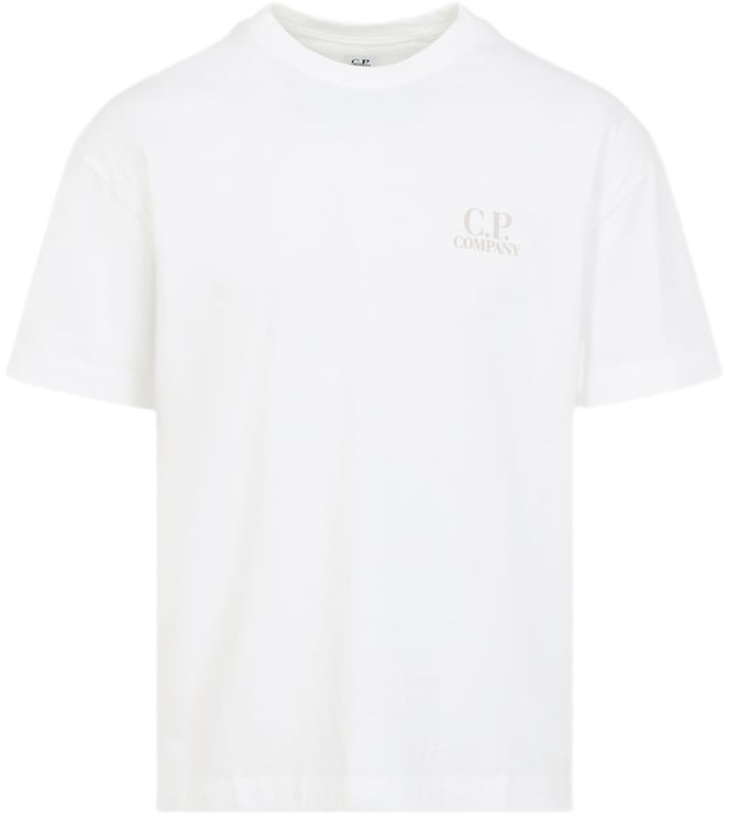 CP Company T-Shirts And Polos White