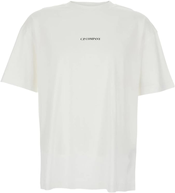 CP Company T-Shirts And Polos Gauze White