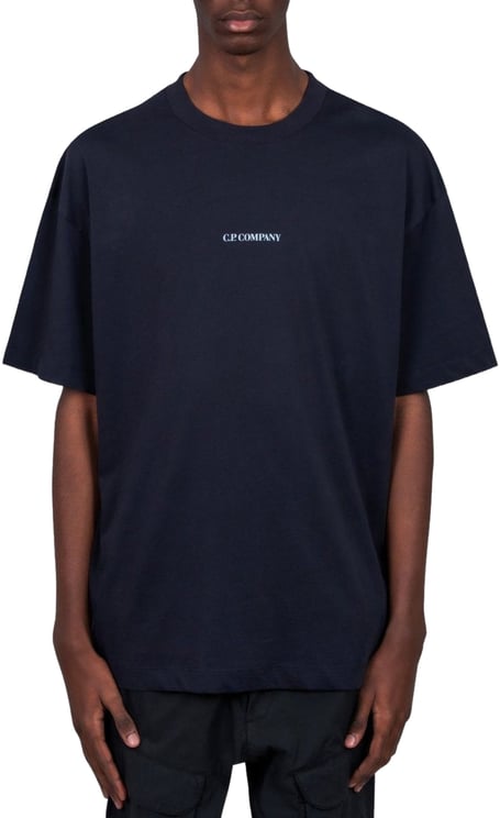 CP Company T-Shirts And Polos Blue