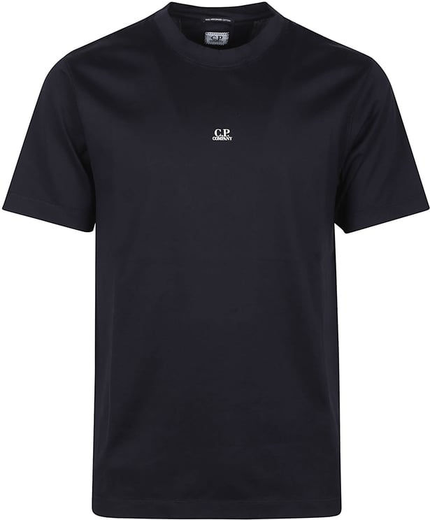 CP Company Mercerized Jersey 70/2 Gasato T-shirt Blue